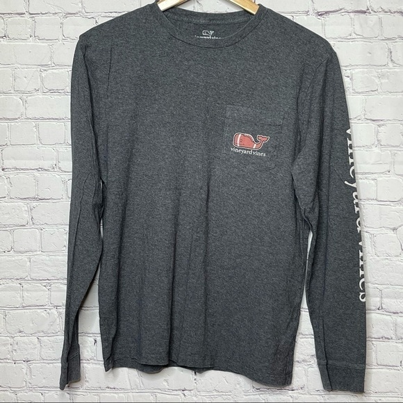 Vineyard Vines Football Long Sleeve Tee size Small - Picture 7 of 7